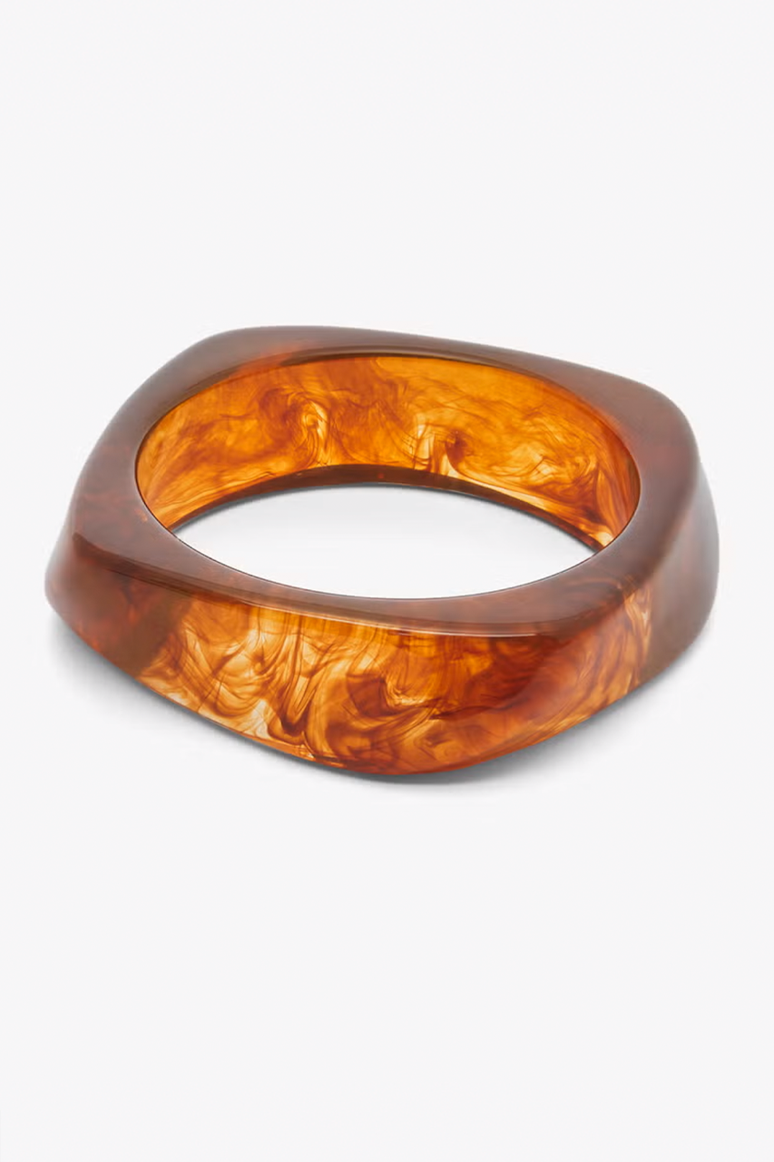 Brown Acrylic Bangle